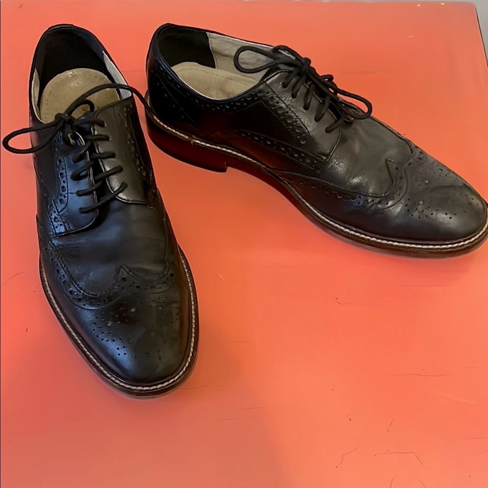 Banana Republic Black Oxford Dress Shoes